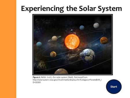 Experiencing the Solar System