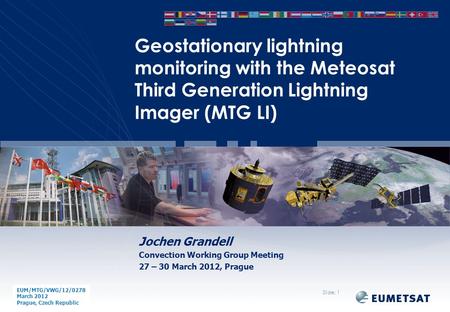 Jochen Grandell Convection Working Group Meeting