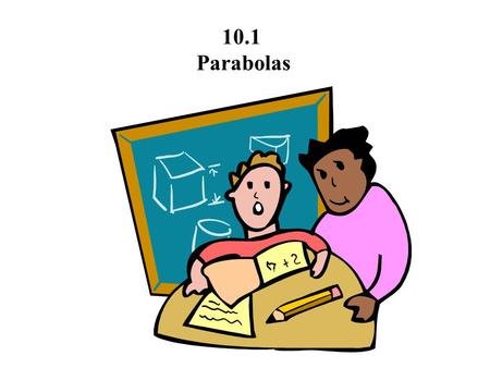 10.1 Parabolas.