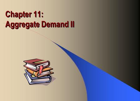 Chapter 11: Aggregate Demand II. Fiscal Policy Initial equilibrium: IS 1 = LM 1 with Y 1 and r 1 Let G increase and/or T decrease IS increases, resulting.