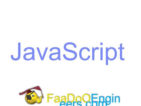 JavaScript FaaDoOEngineers.com FaaDoOEngineers.com.