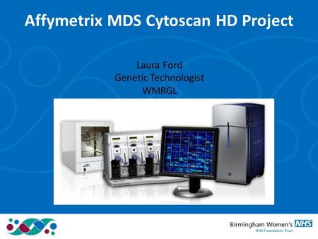 Affymetrix MDS Cytoscan HD Project