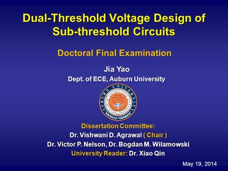 Dual-Threshold Voltage Design of Sub-threshold Circuits
