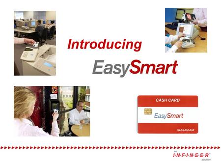 Introducing. Introducing… EasySmart A great ‘first experience’ with smartcards for sites that don`t want to pay for a full-blown, multi-application, card.