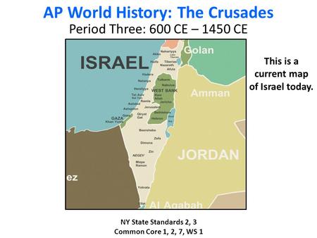 AP World History: The Crusades