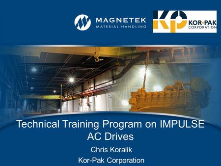 Technical Training Program on IMPULSE AC Drives