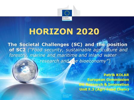 research and the bioeconomy)