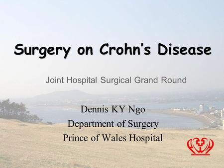 Surgery on Crohn’s Disease