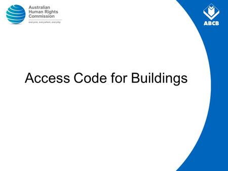 Access Code for Buildings