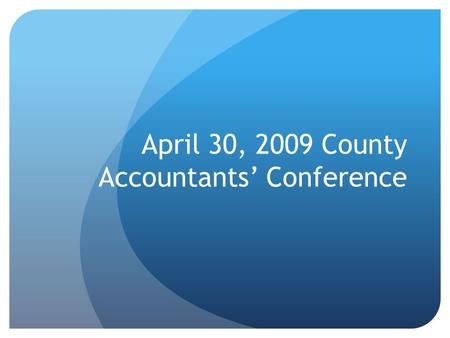 April 30, 2009 County Accountants’ Conference. Merry Daher Federal Aid Plans Engineer Phone: (651) 366 3821 Fax : (651) 366-3801