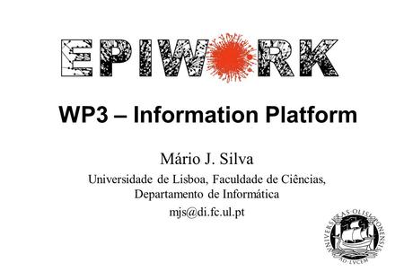 WP3 – Information Platform