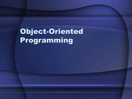 Object-Oriented Programming. Agenda Classes & Objects Attributes Methods Objects in memory Visibility Properties (get & set) Constructors.