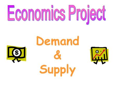 Demand & Supply Demand is different from quantity demanded. Demand refers to the quantities demanded at ALL given prices while quantity demanded refers.