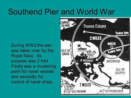 Southend Pier and World War 2