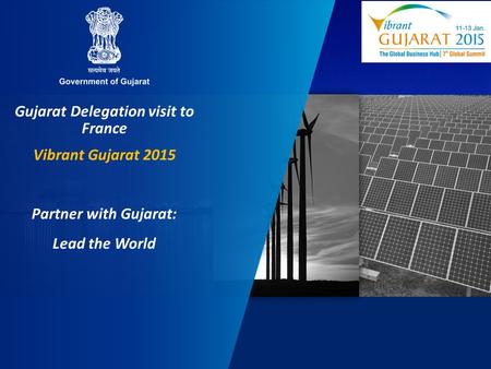Partner with Gujarat: Lead the World