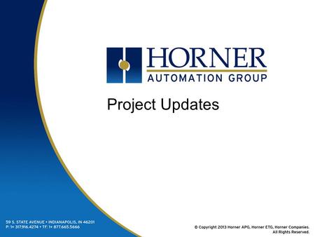 Project Updates. XL7 Released May 31 –Single Ethernet Port –Single CAN Port Release July 11 –Dual Ethernet Port –Dual CAN Ports CAN 1 – CsCAN CAN 2 –
