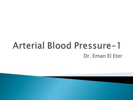 Arterial Blood Pressure-1