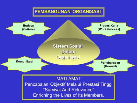 Sistem Sosial Dalam Organisasi