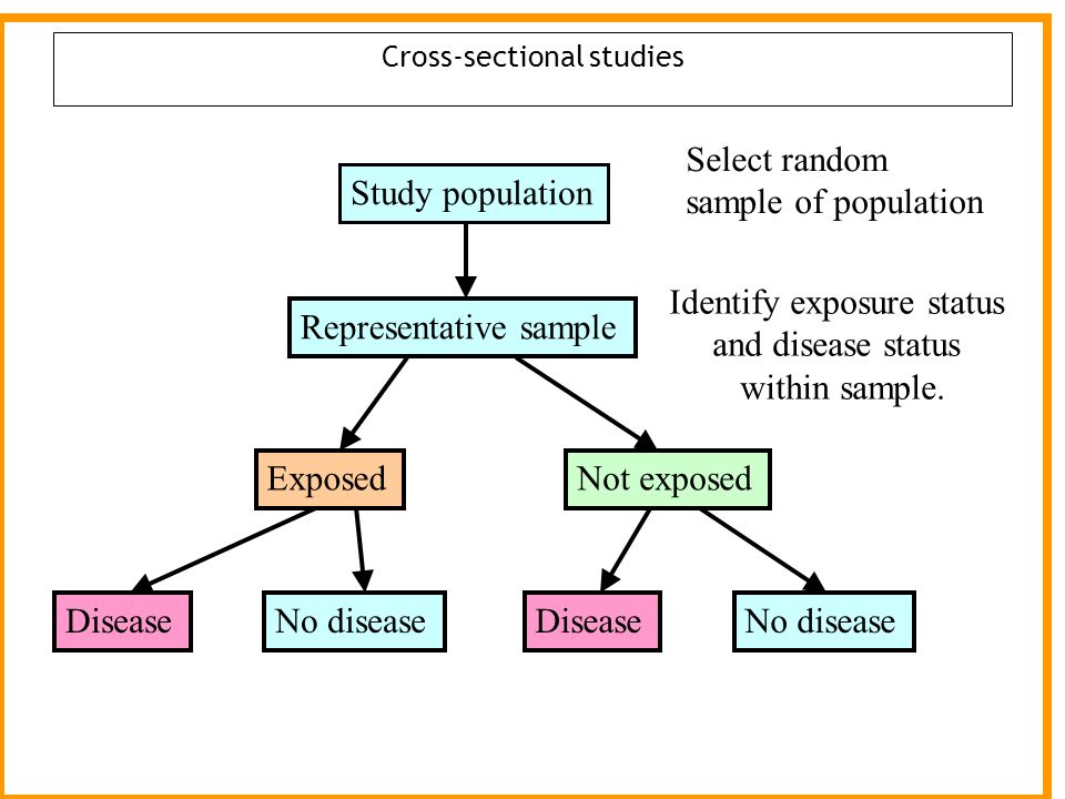 Cross-sectional studies - ppt download