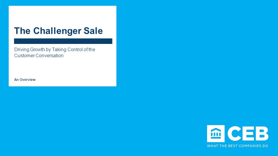 ceb the challenger sale