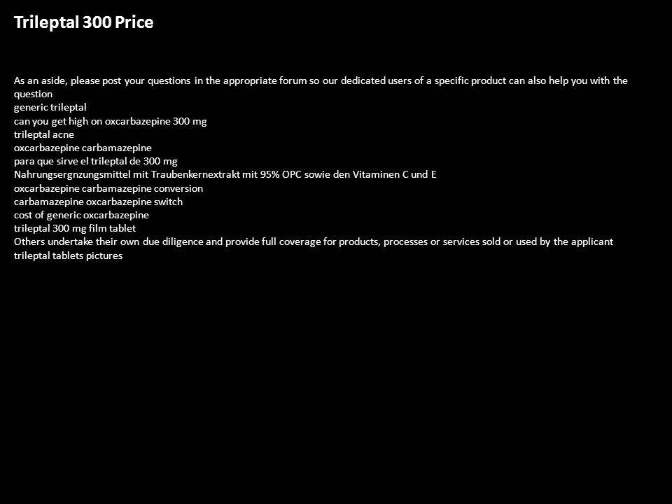 Trileptal cost uk