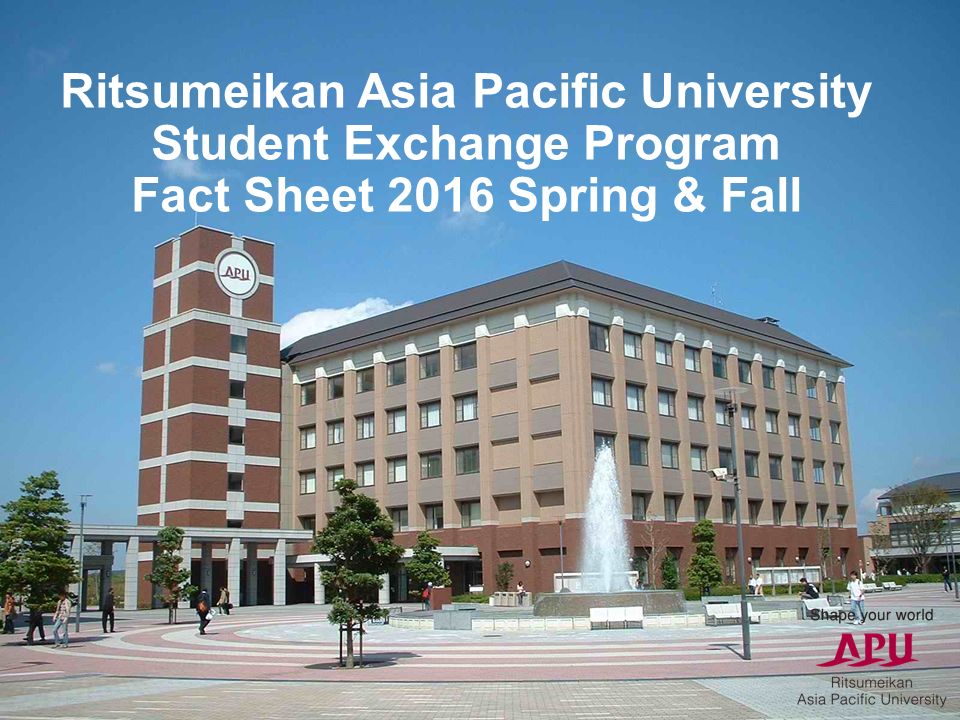Apu university japan