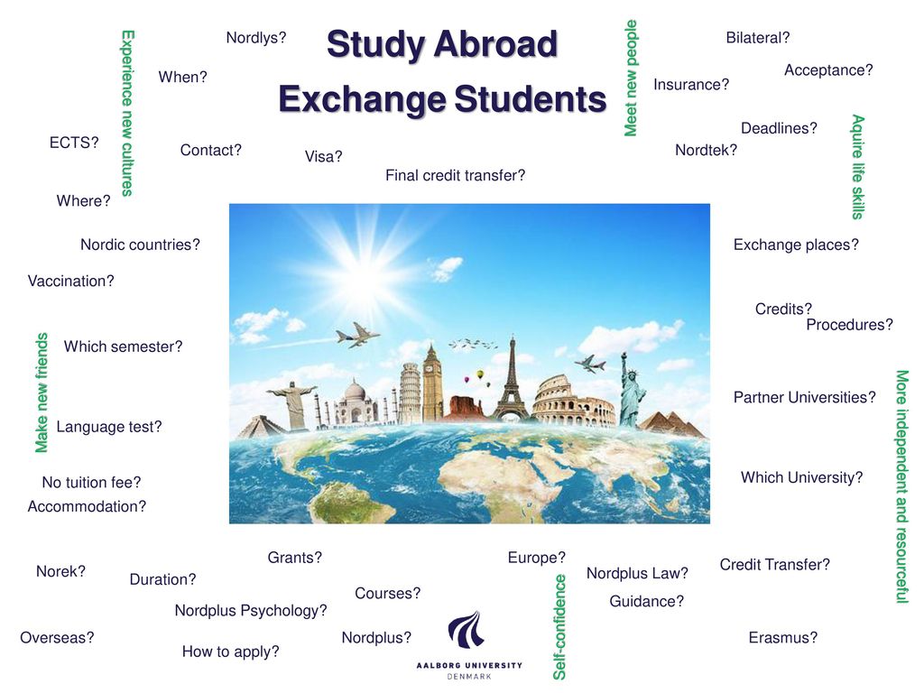 Study Abroad & International Exchange, Study Abroad and International Exchange