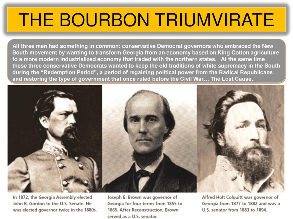 The Bourbon Triumvirate Ppt Download