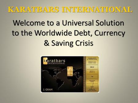 KARATBARS INTERNATIONAL