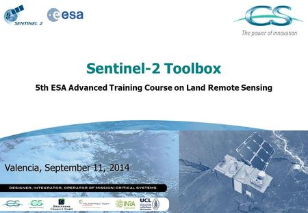 5th ESA Advanced Training Course on Land Remote Sensing