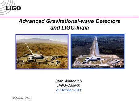 Advanced Gravitational-wave Detectors and LIGO-India