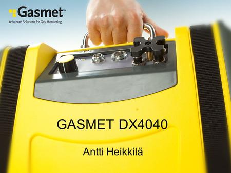 GASMET DX4040 Antti Heikkilä.