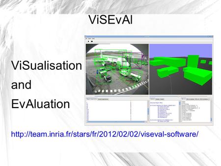 ViSEvAl ViSualisation and EvAluation
