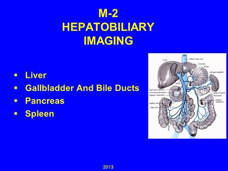 M-2 HEPATOBILIARY IMAGING