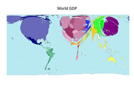 World GDP. Nominal Gross Domestic Product Real Gross Domestic Product, Chained 2005 Dollars.