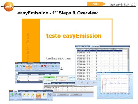 easyEmission - 1st Steps & Overview