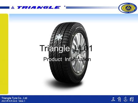 Triangle LL01 Product Information.