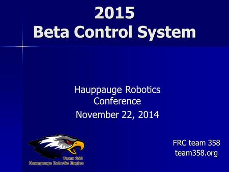 Hauppauge Robotics Conference