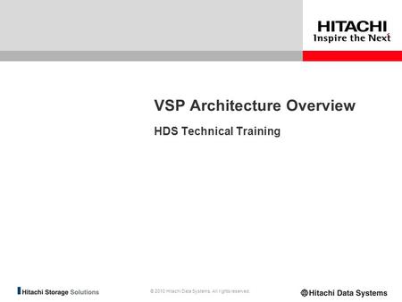 VSP Architecture Overview