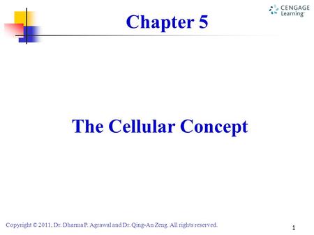 Chapter 5 The Cellular Concept.
