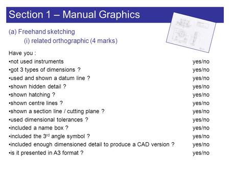 Section 1 – Manual Graphics