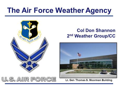The Air Force Weather Agency