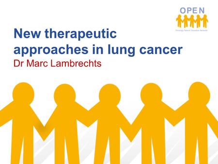 New therapeutic approaches in lung cancer