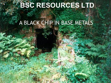 04/03/2008 African Mining 08 BSC RESOURCES LTD A BLACK CHIP IN BASE METALS.