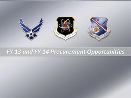 FY 13 and FY 14 Procurement Opportunities. Mr. Scott Cook Small Business Specialist (505) 846-8515