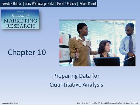 Preparing Data for Quantitative Analysis
