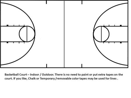 Basketball Court – Indoor / Outdoor