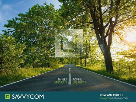 Savvycom JSC. Company Profile. Founded in 2009. ~50 experienced Consultants and Engineers from Germany & Vietnam. Work with clients in US, Europe, Australia.