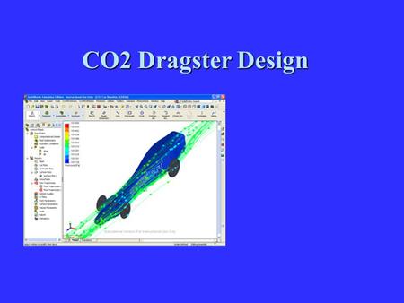 CO2 Dragster Design.