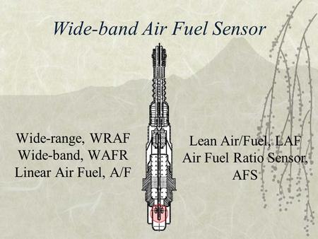 Wide-band Air Fuel Sensor